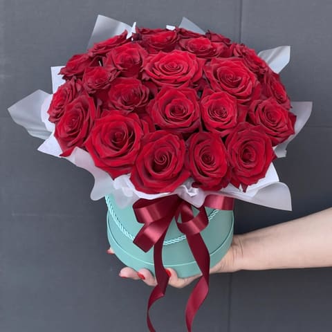 Box Flowers Rose — Gloxinie