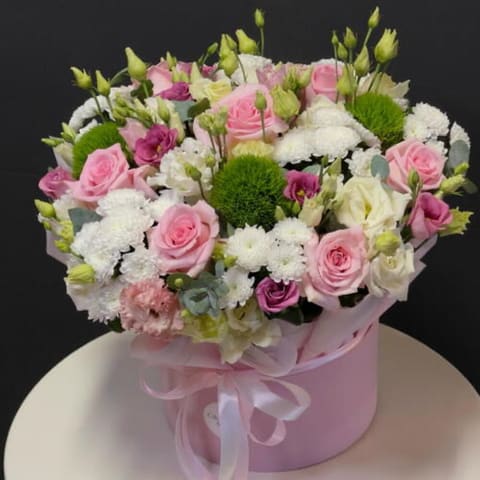 Box of flowers — Gloxinie