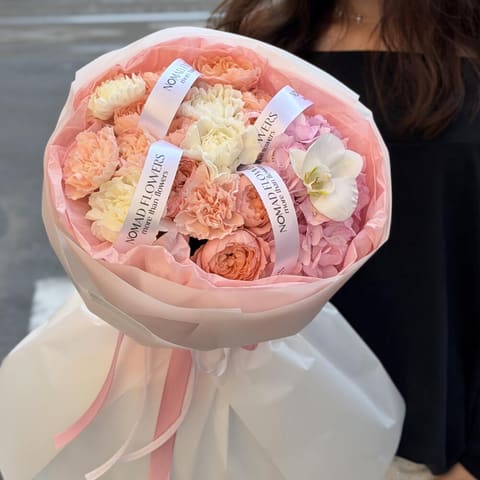 🍦 Pink Ice Cream — Nomad Flowers