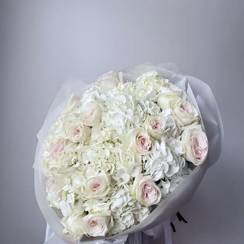 White Hortenzie and O'Hara — FlowerVibe