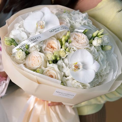🤍 Perfect Beige Mix — Nomad Flowers