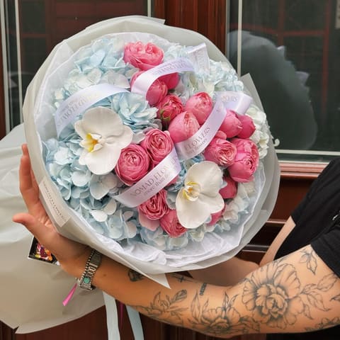 🦋 Blue Summer Mix — Nomad Flowers