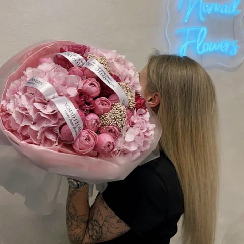 🌸 Pink Summer Mix — Nomad Flowers