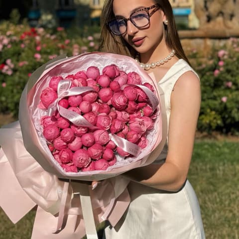 💖 Perfect Peony Roses — Nomad Flowers
