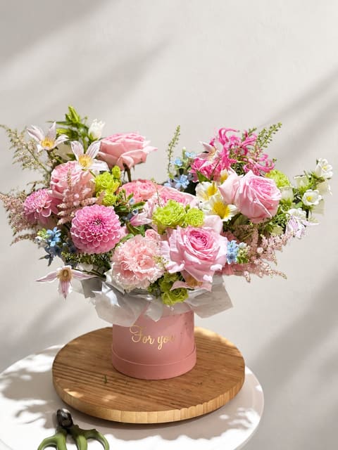 Pink box — Milianna Flowers