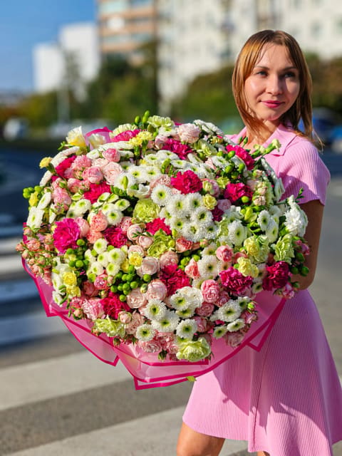 Květový buket 101 menších květů 💐 — Kvetiny s laskou