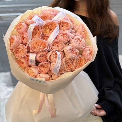 ️‍🔥 Peony Roses Juliette — Nomad Flowers