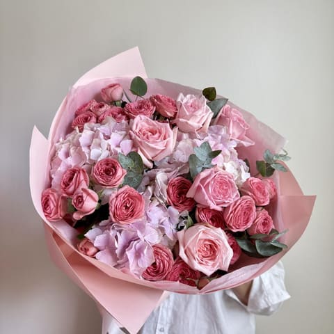 Pink big bouquet — FlowerVibe
