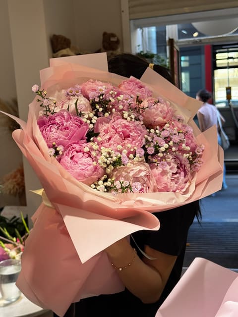 Peony pink — Milianna Flowers