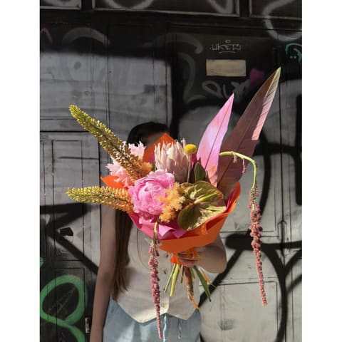 Custom-made Exotic Bouquet - Size S — Dopamine