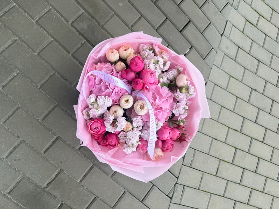 Růžový mix