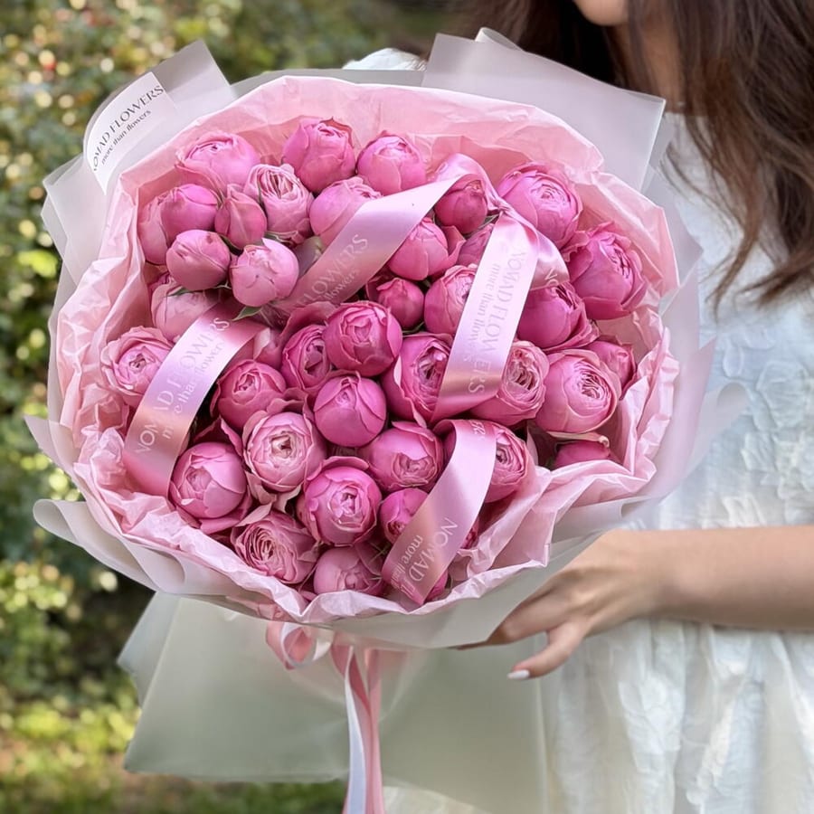 🌸 Peony Roses Silva Pink