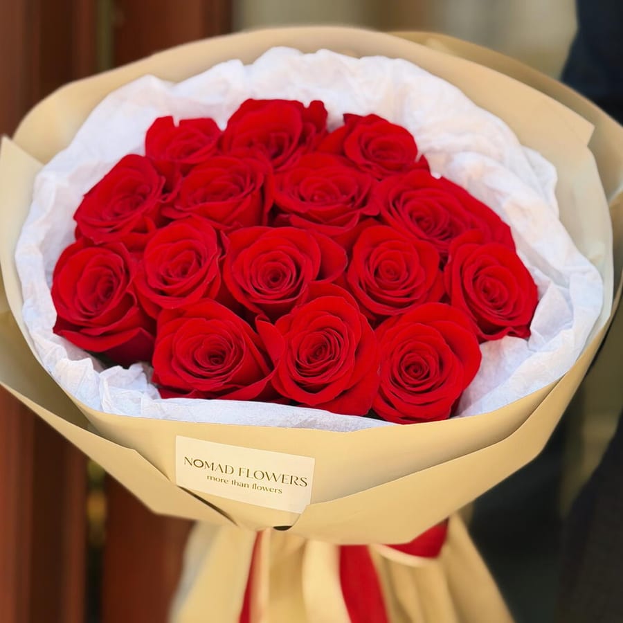 ♥️ 15 Red Roses